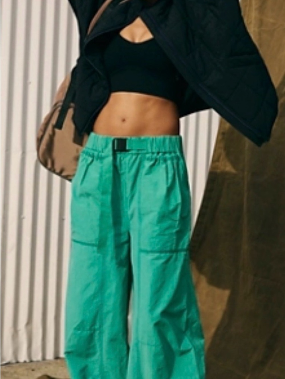 FP Movement by Free People Offside Pants Kelly Green Size Large